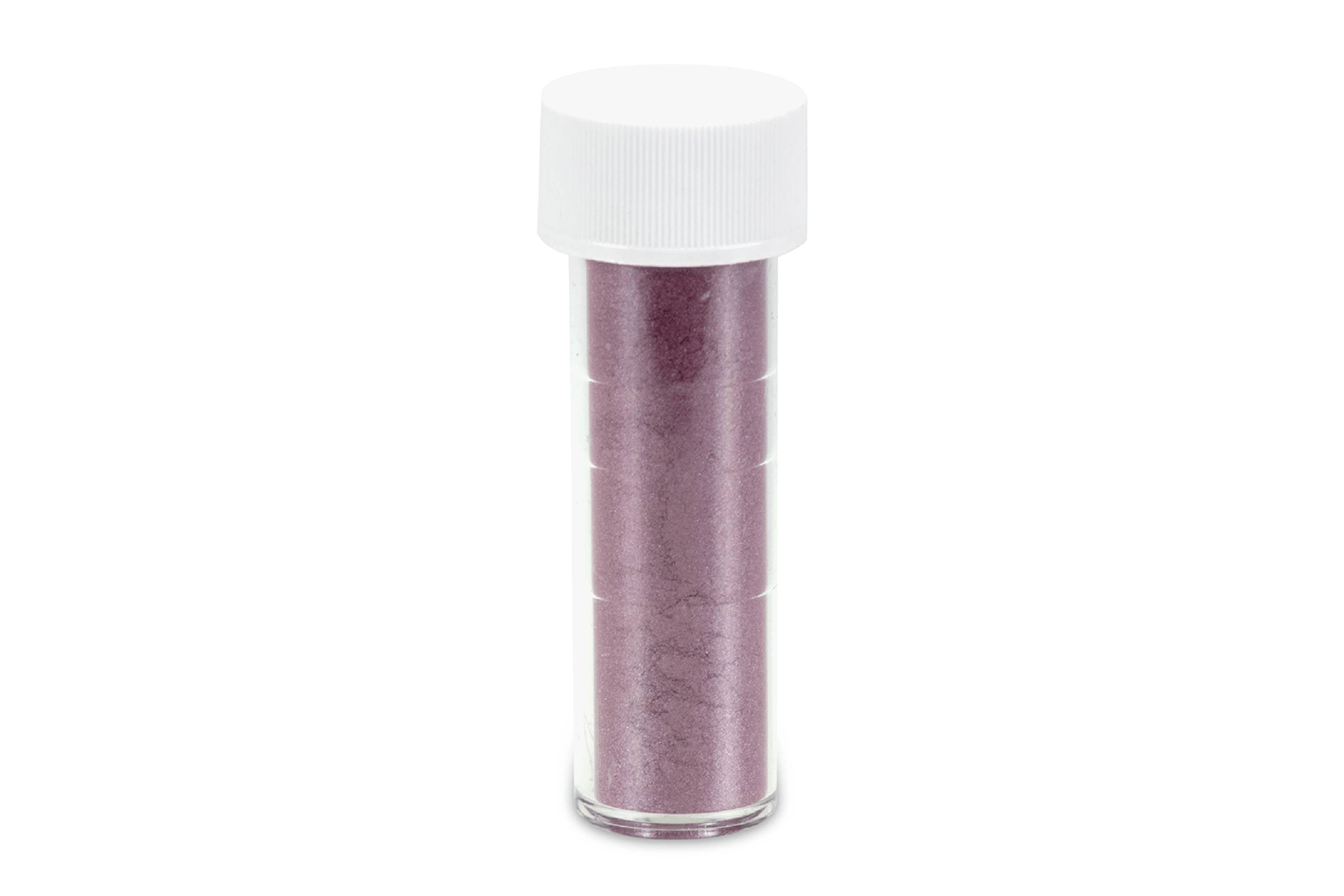 Eine Tube Kristallpulver violett