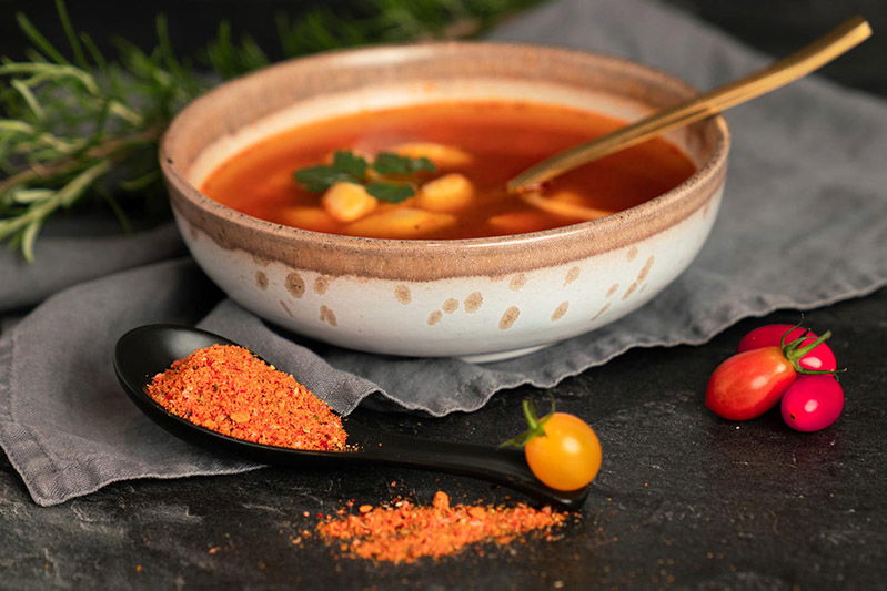Selbstgemachte Tomatenbrühe/ Resteverwertung