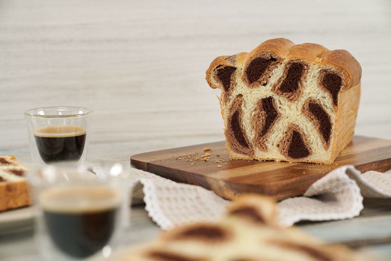 Leoparden Brot / Brioche