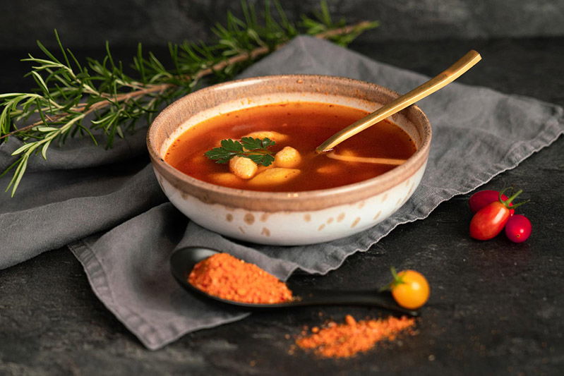 Selbstgemachte Tomatenbrühe/ Resteverwertung