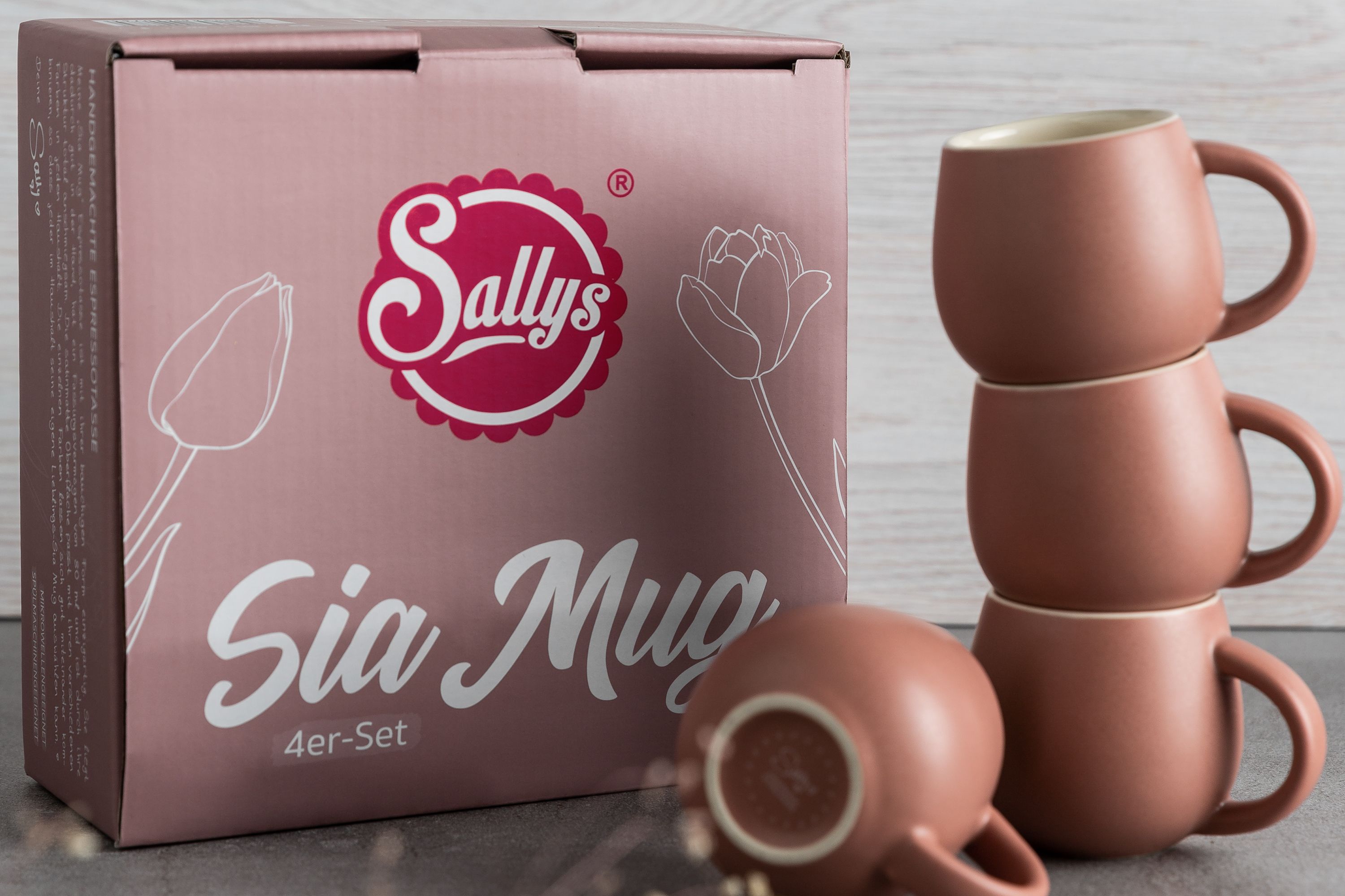 Sallys Sia Mug - Espressotassen Set
