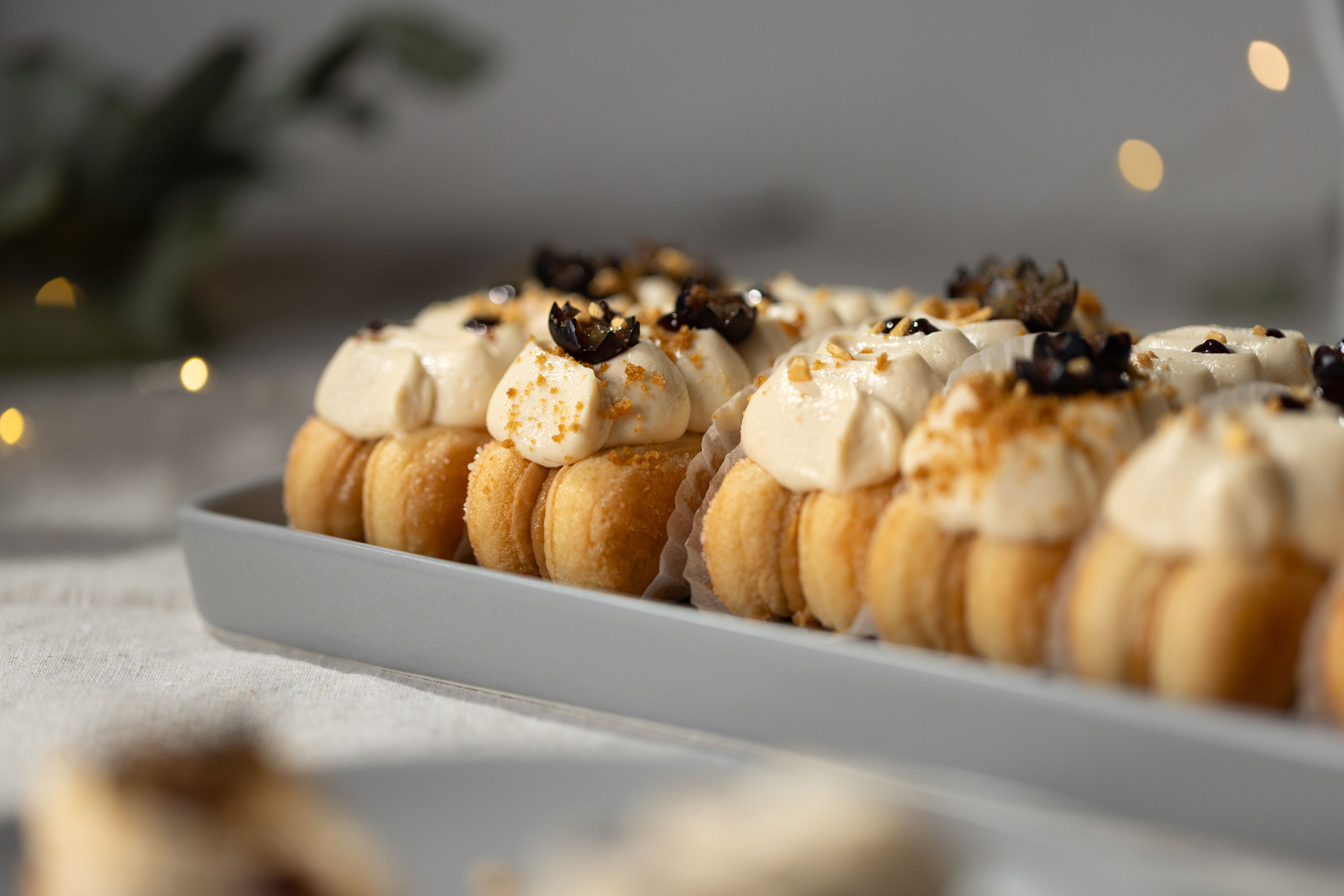 Weihnachts-Tiramisu-Dessert / Löffelbiskuit Törtchen