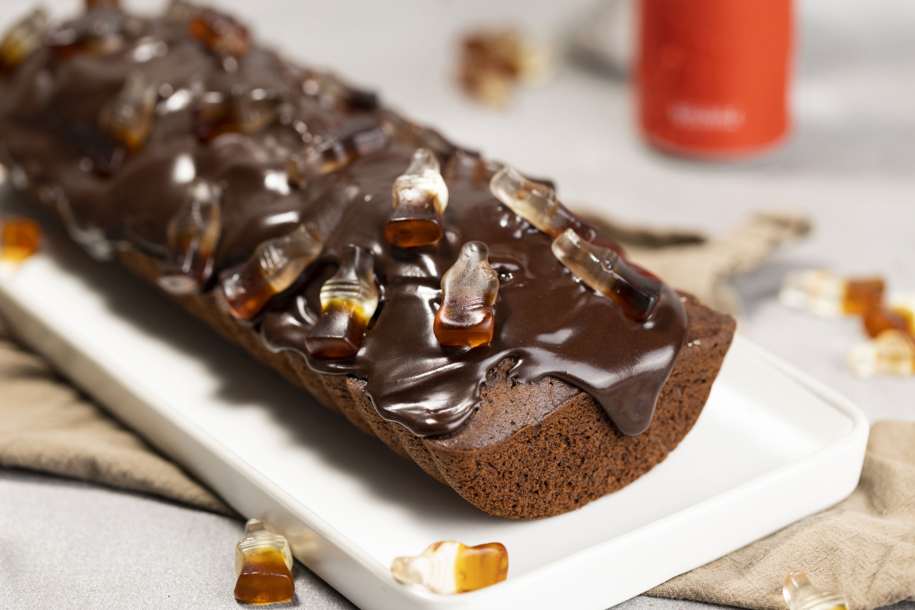 Coca-Cola Kuchen / Cola Schokokuchen mit Kirschen