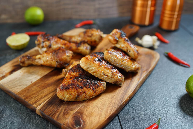 Gegrilltes Hähnchen – Chicken Wings