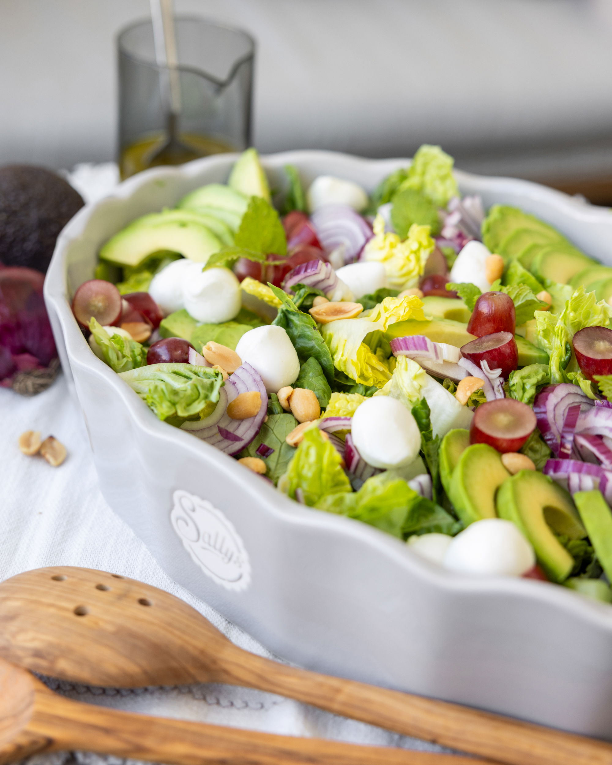 Avocado Salat / Sommersalat mit Trauben