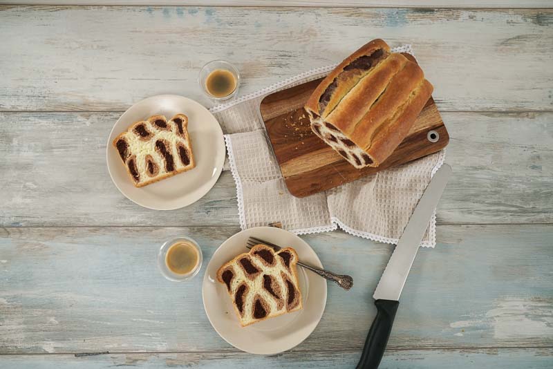 Leoparden Brot / Brioche