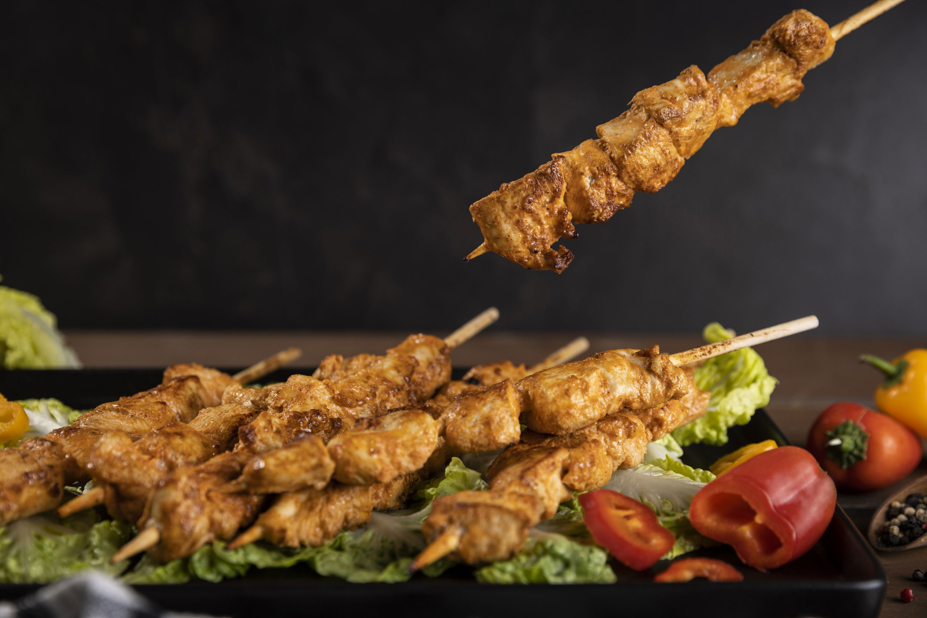 Hähnchen-Spieße