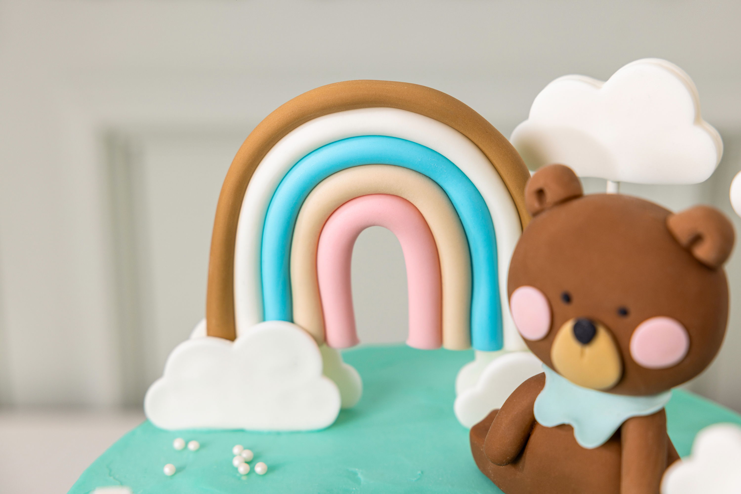 Baby Shower Torte / Babyparty Motivtorte