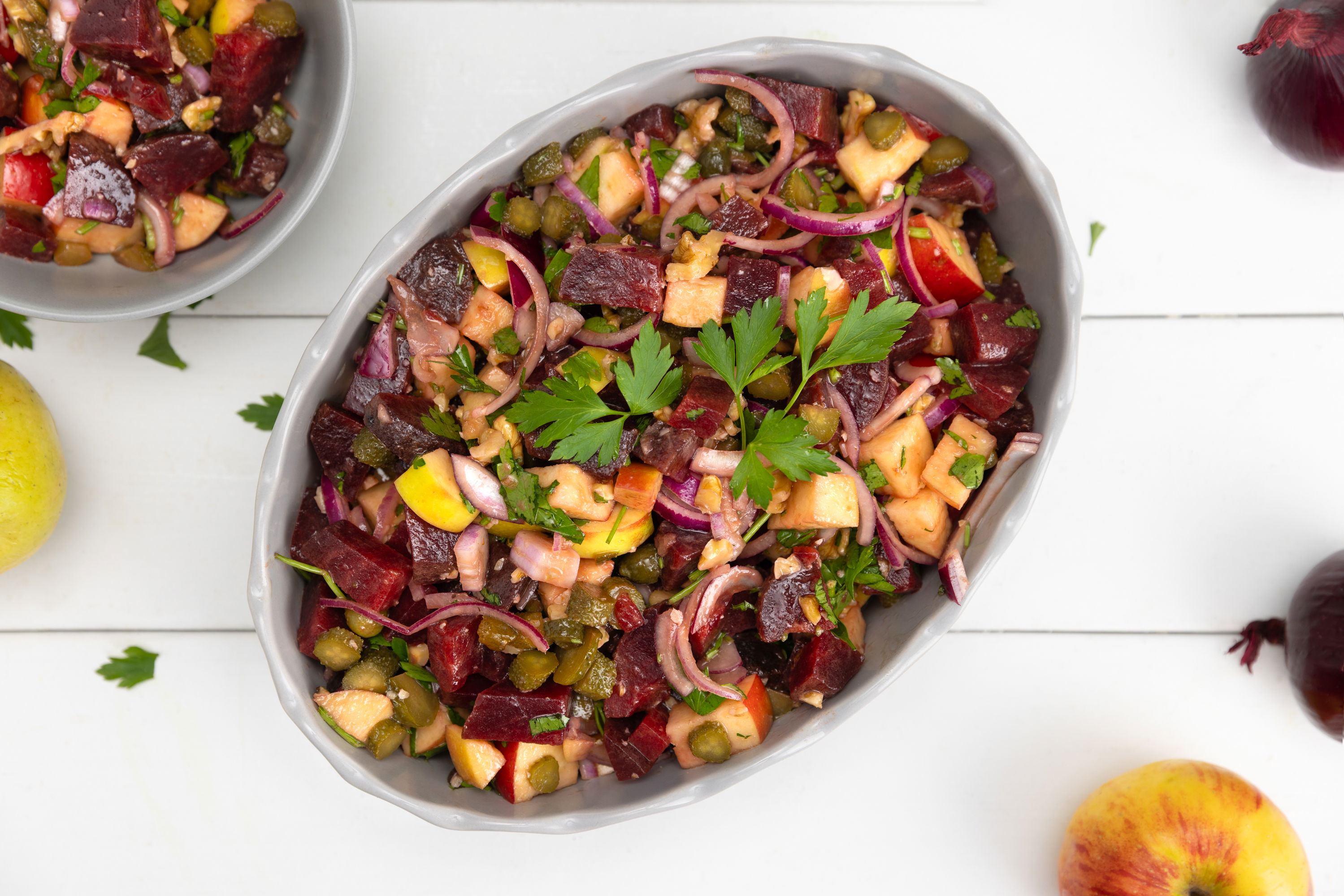 Rote-Bete-Salat / mit Apfel