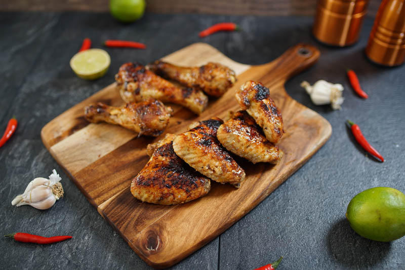 Gegrilltes Hähnchen – Chicken Wings