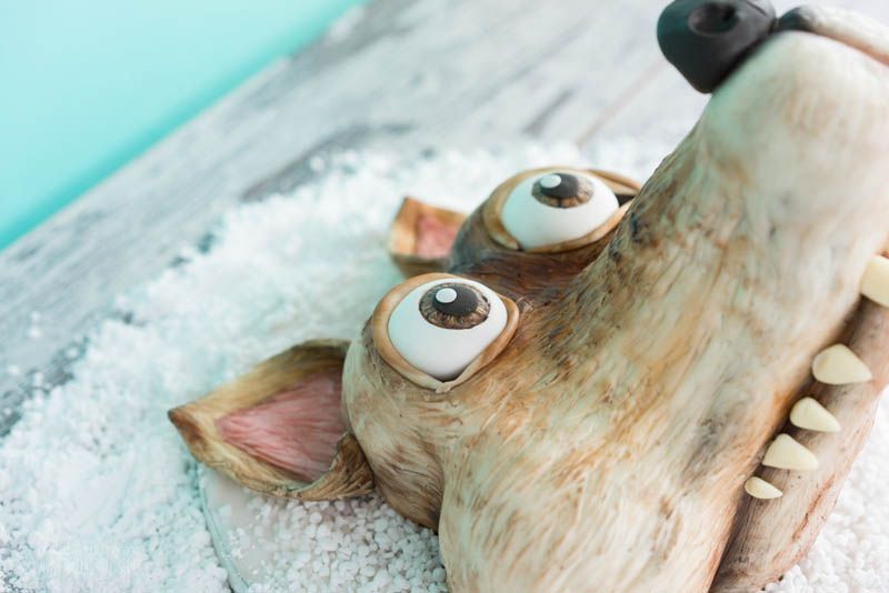 ICE AGE – Kollision voraus 3D Motivtorte Scrat / Fondant Cake