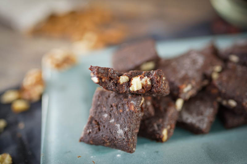 5 Minuten Power Brownies / ohne Zucker / no Bake