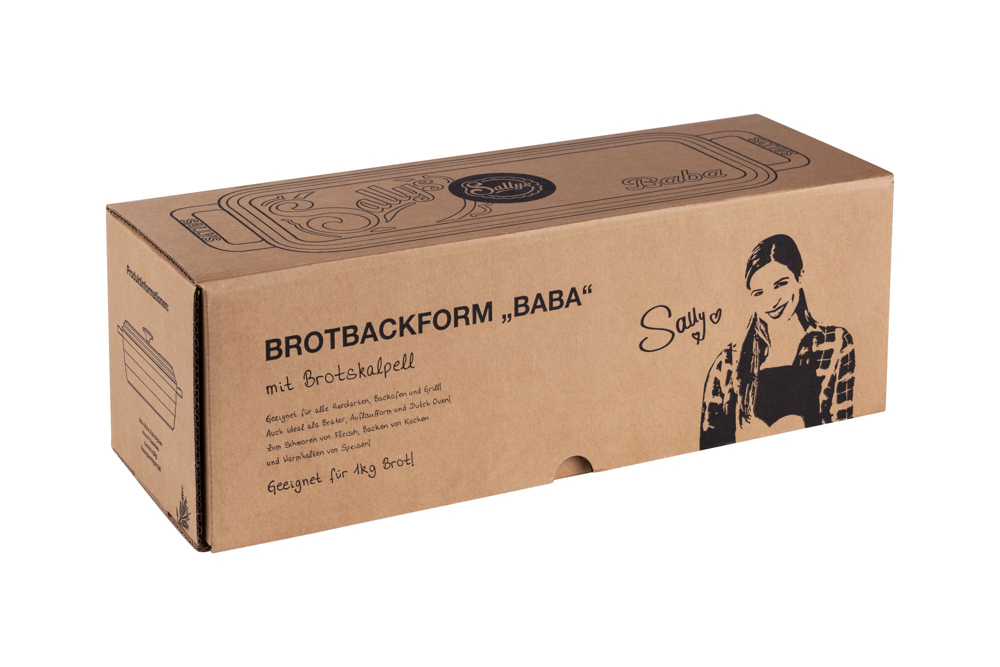 Die Verpackung der Baba Form