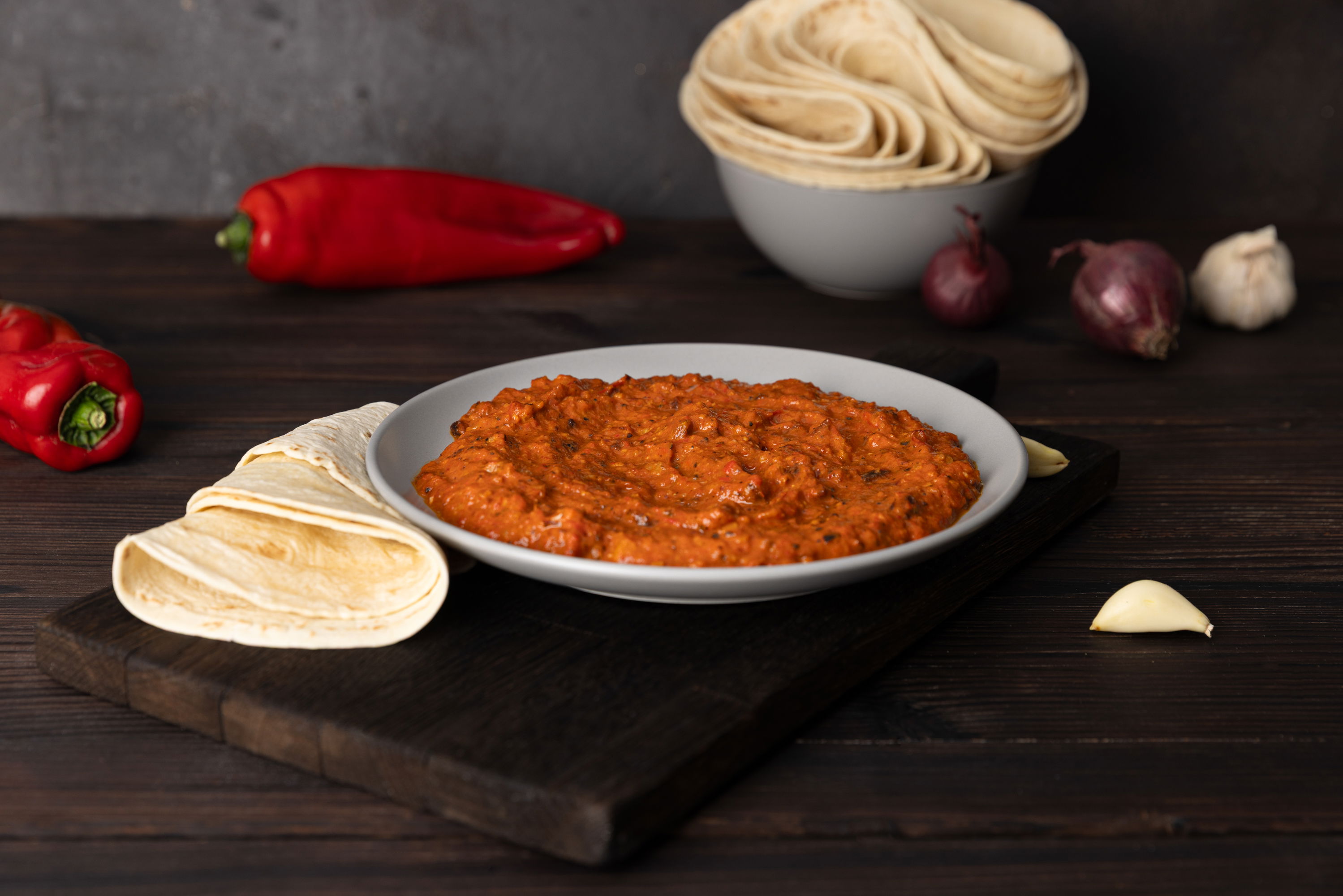 Muhammara Paste / Paprika-Walnuss-Dip