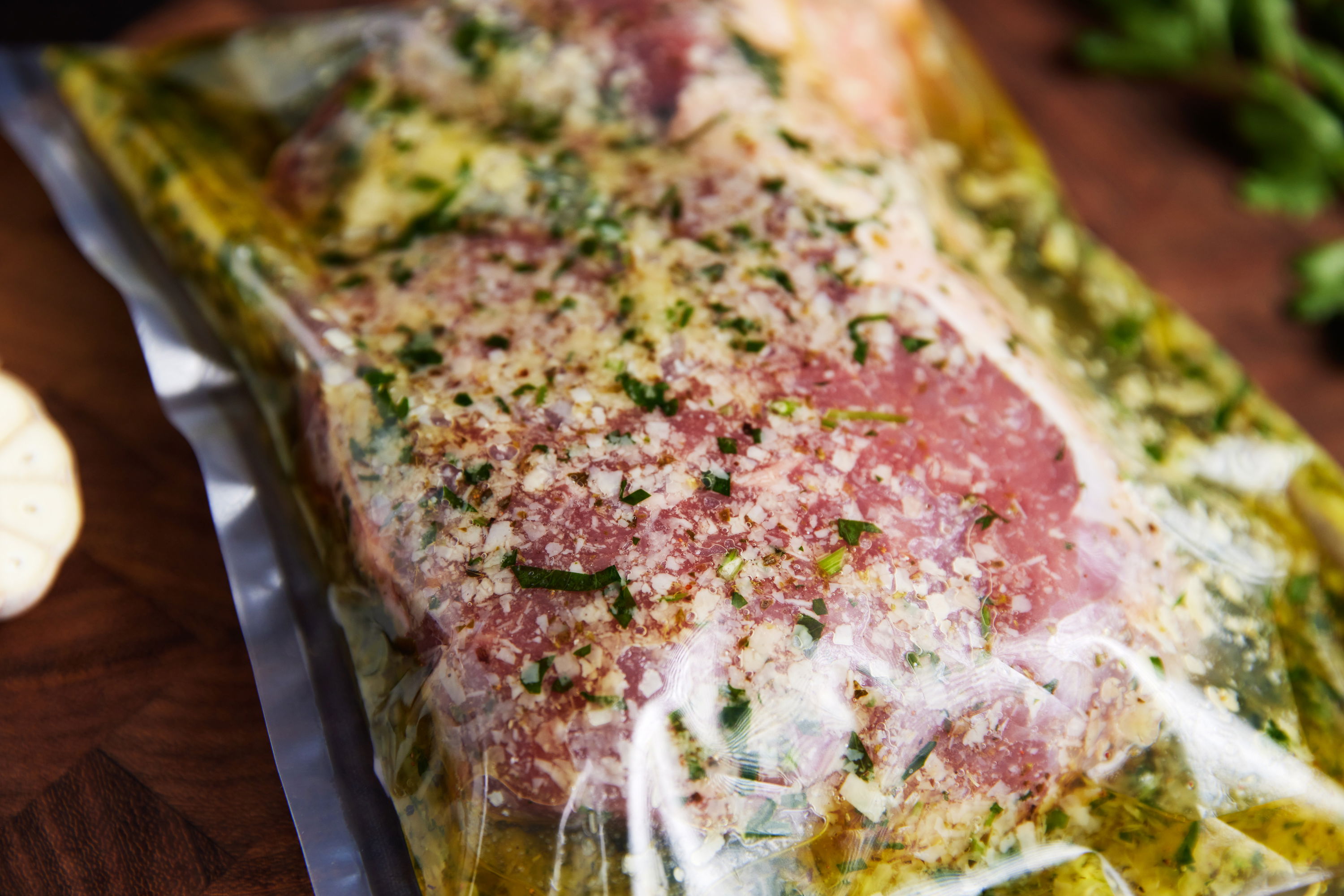 Knoblauch-Kräuter Steak-Marinade / Grillmarinade mit Parmesan