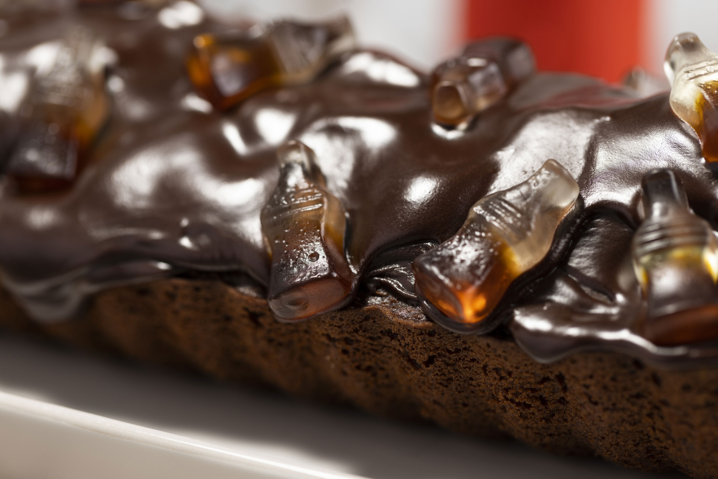 Coca-Cola Kuchen / Cola Schokokuchen mit Kirschen