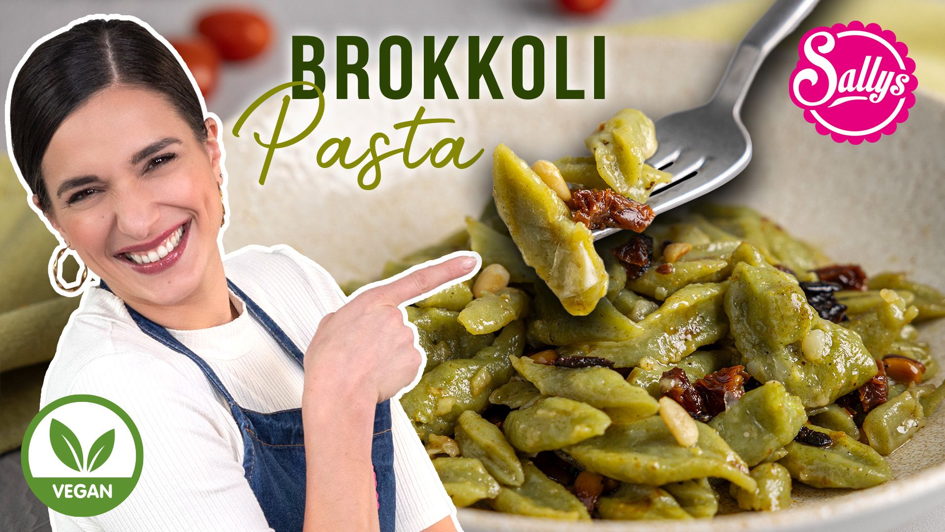 YouTube Thumbnail von Sallys Brokkoli Pasta