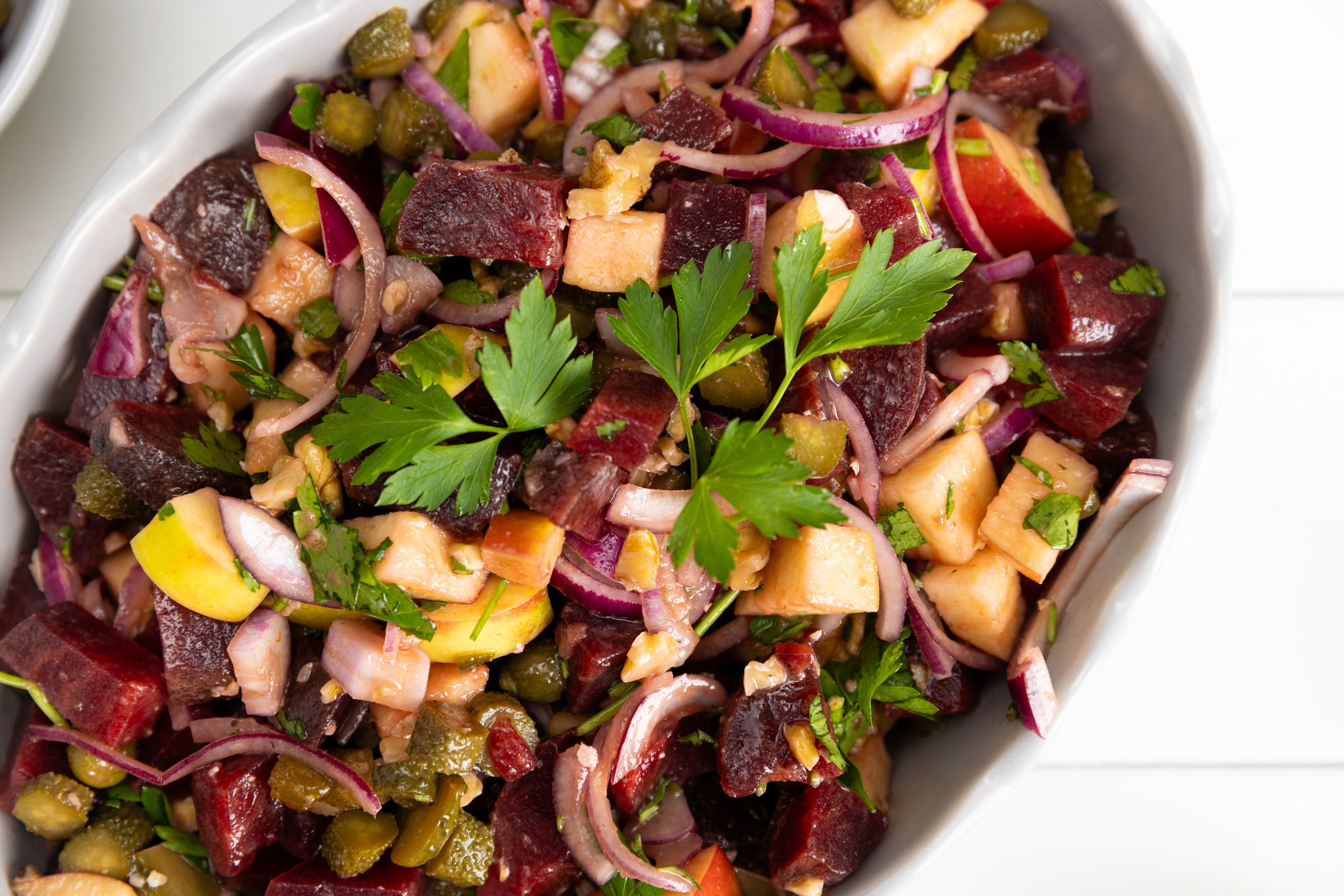 Rote-Bete-Salat / mit Apfel