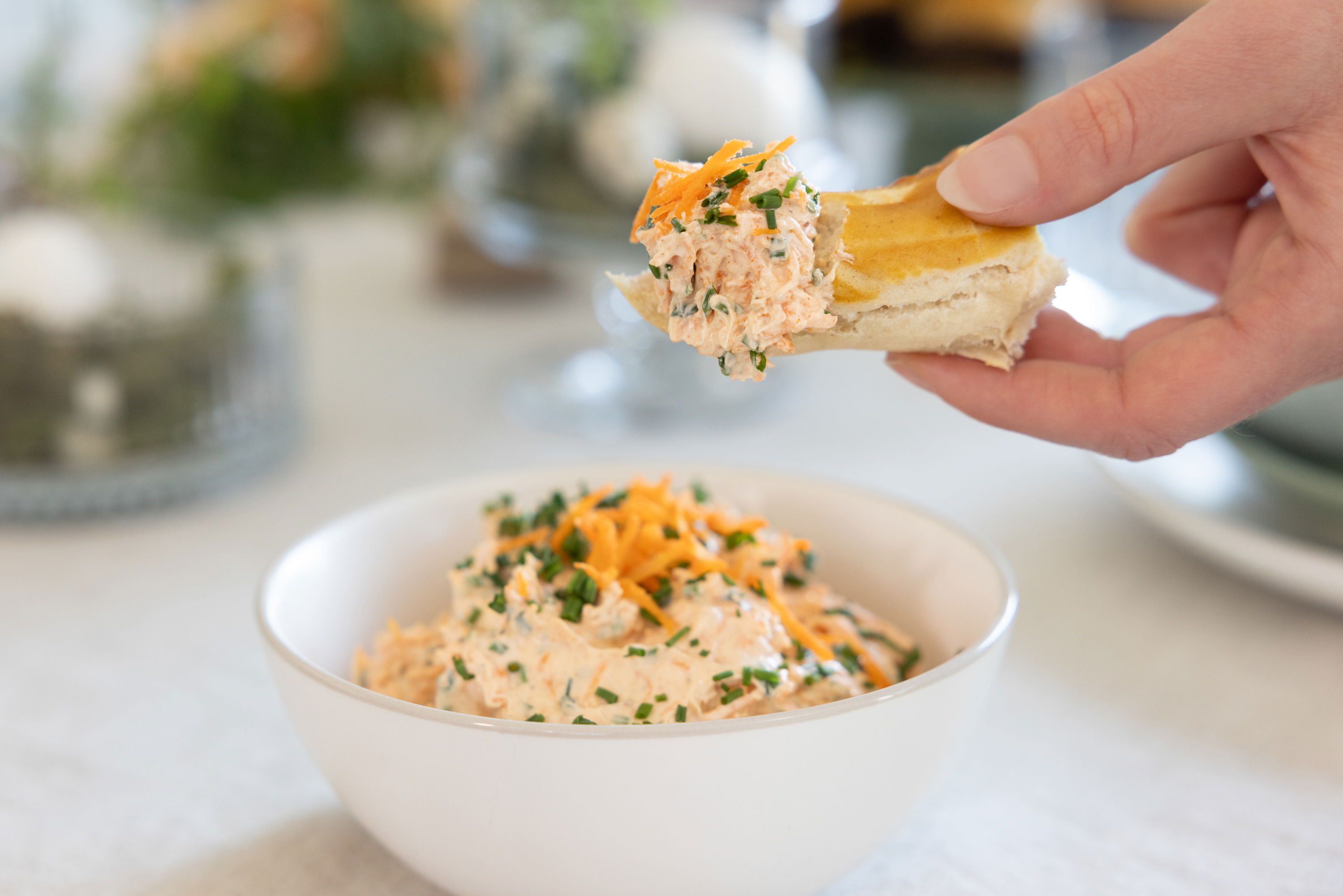 Karotten-Frischkäse-Dip / Brotaufstrich