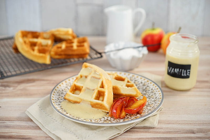 Vanillesoße für Desserts / Grundrezept
