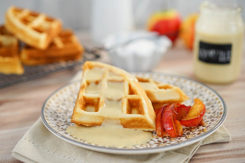 Vanillesoße für Desserts / Grundrezept