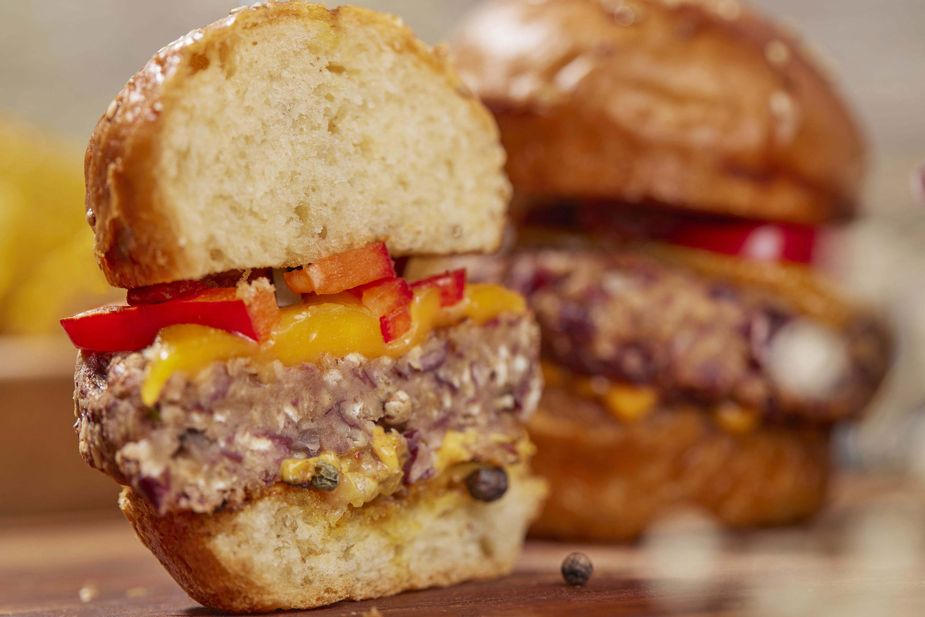 Mini Burger / Klassisch und Veggie / Fingerfood Silvester Party