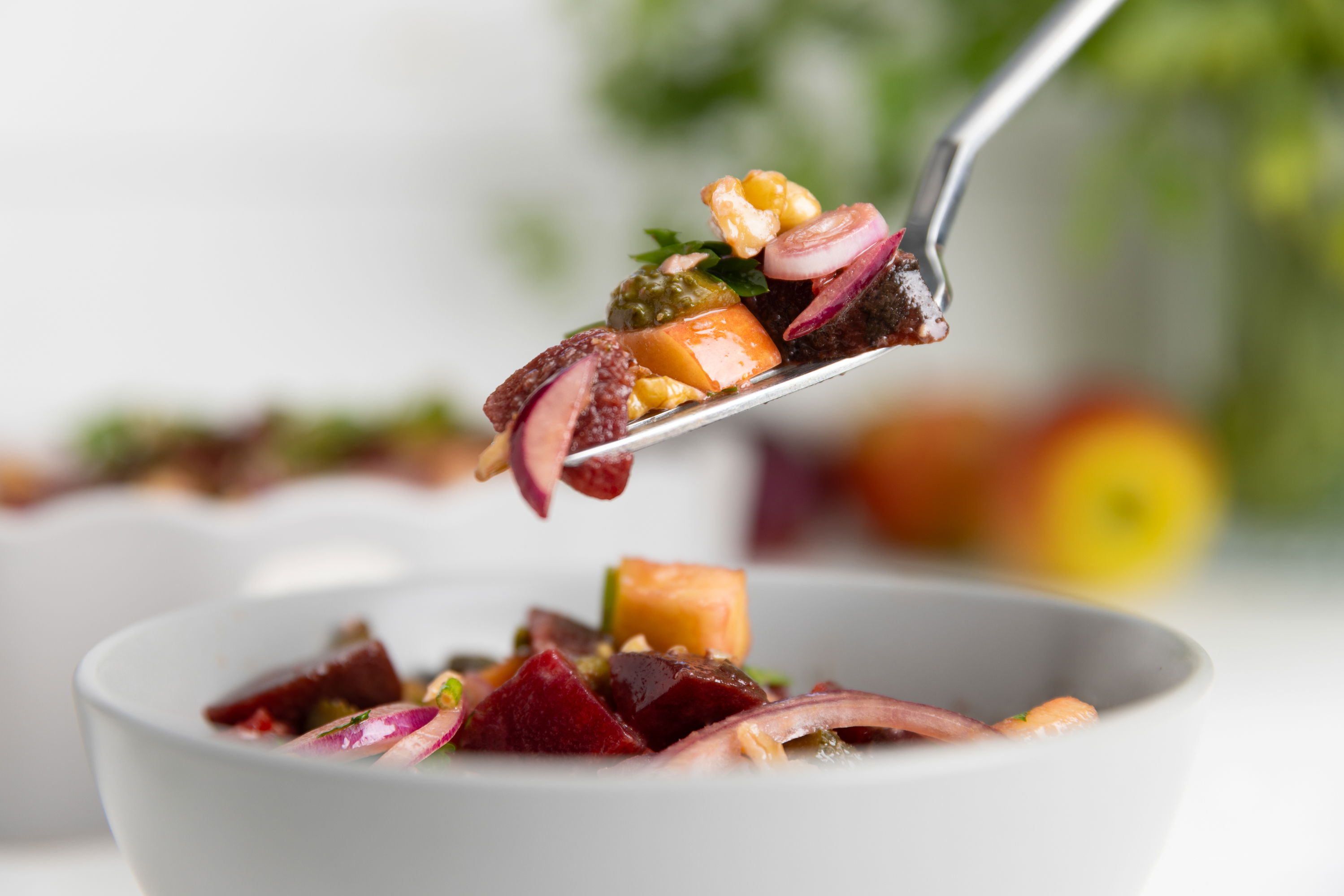 Rote-Bete-Salat / mit Apfel