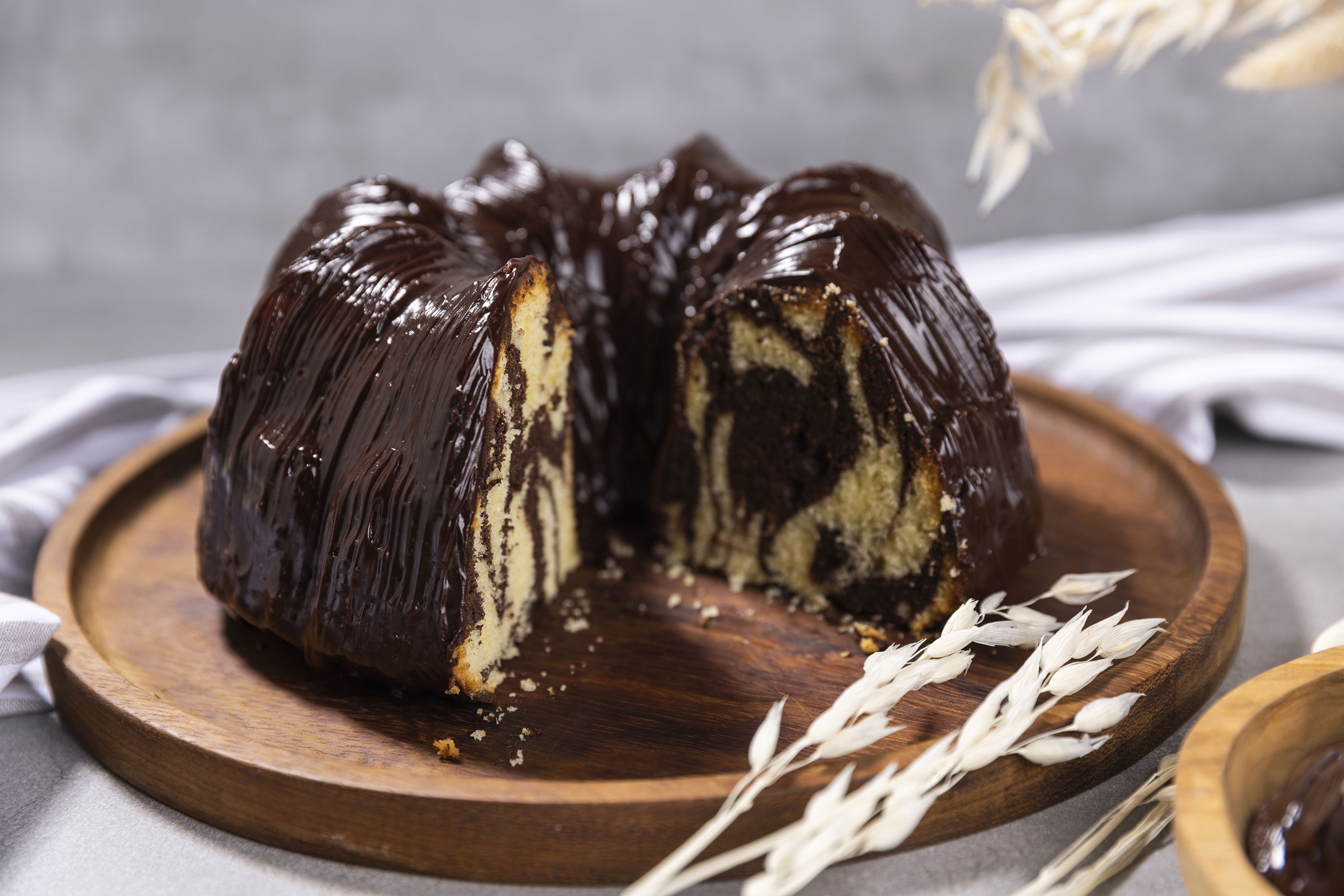 Zebra Marmorkuchen / Gugelhupf