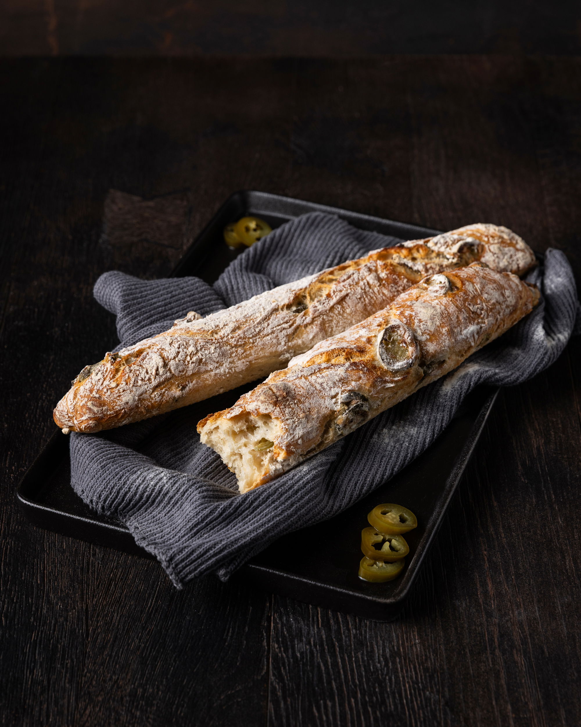 Magisches Jalapeño Baguette