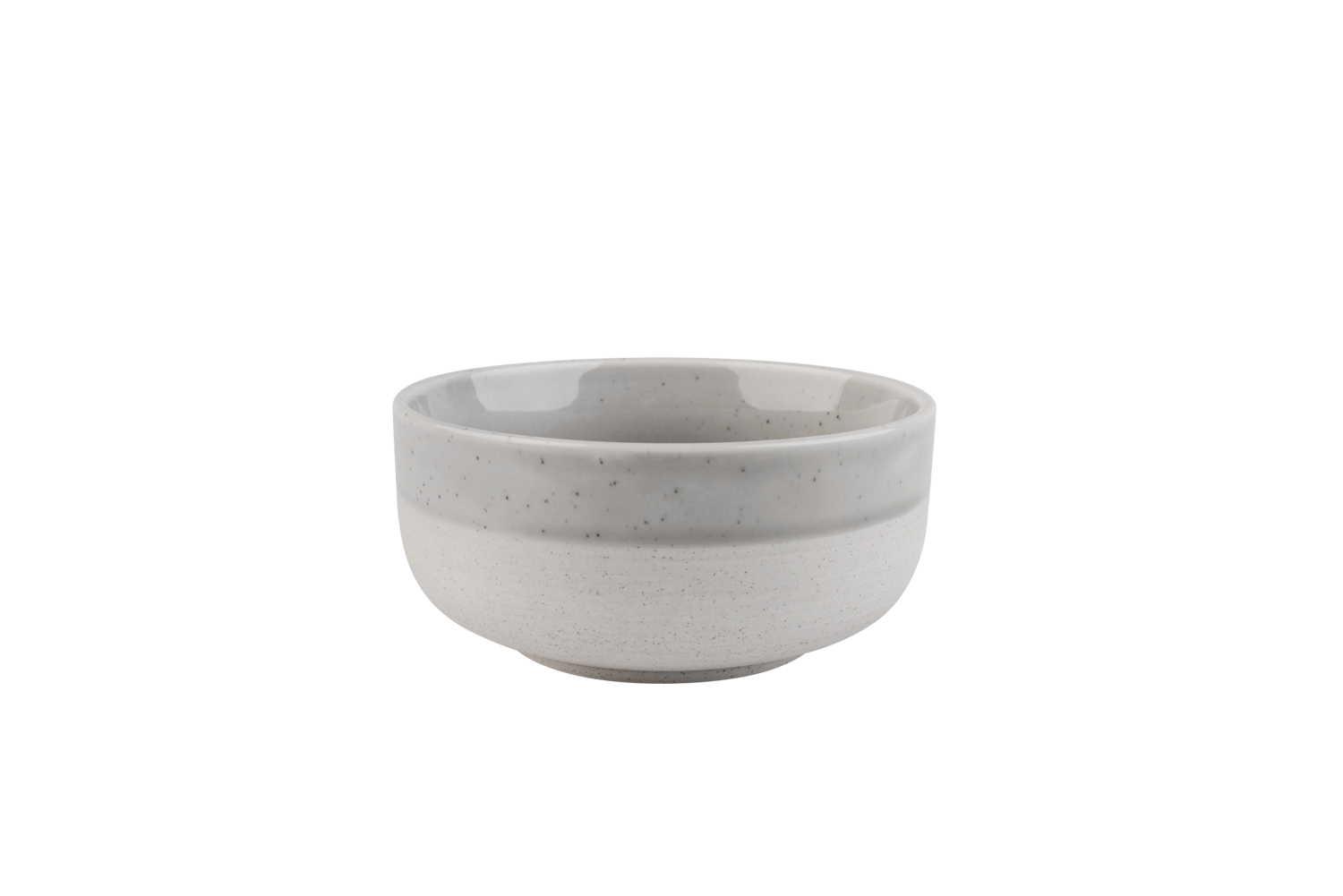 Eine graue Keramikschüssel