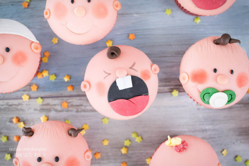Bridget Jones Baby Cupcakes / Baby Shower Cupcakes