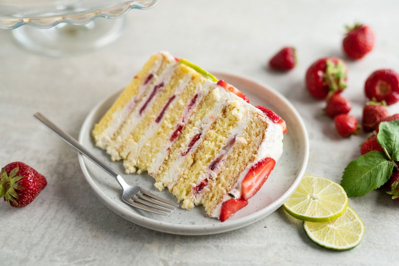 Erdbeer Mojito Torte / Schmecksperiment Jelly Cocktail Cake