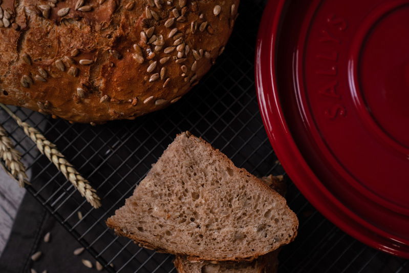 Brot ohne kneten- super einfach und schnell gemacht