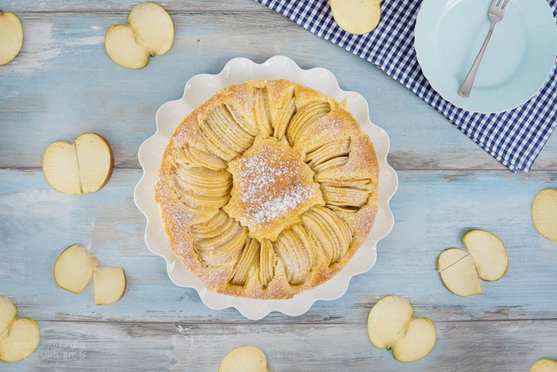 Versunkener Apfelkuchen / Sallys Classics