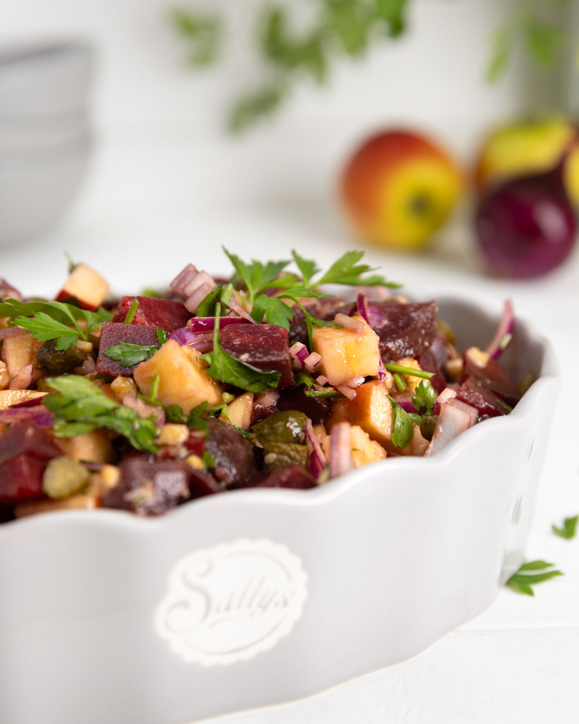 Rote-Bete-Salat / mit Apfel
