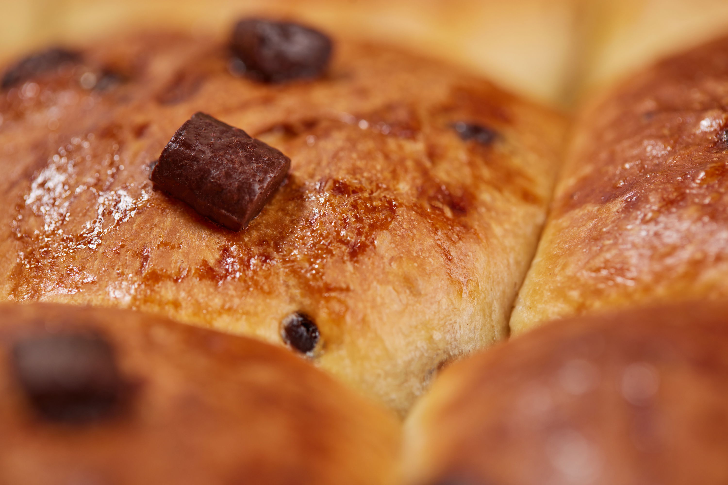 Gefüllte Schokobrötchen