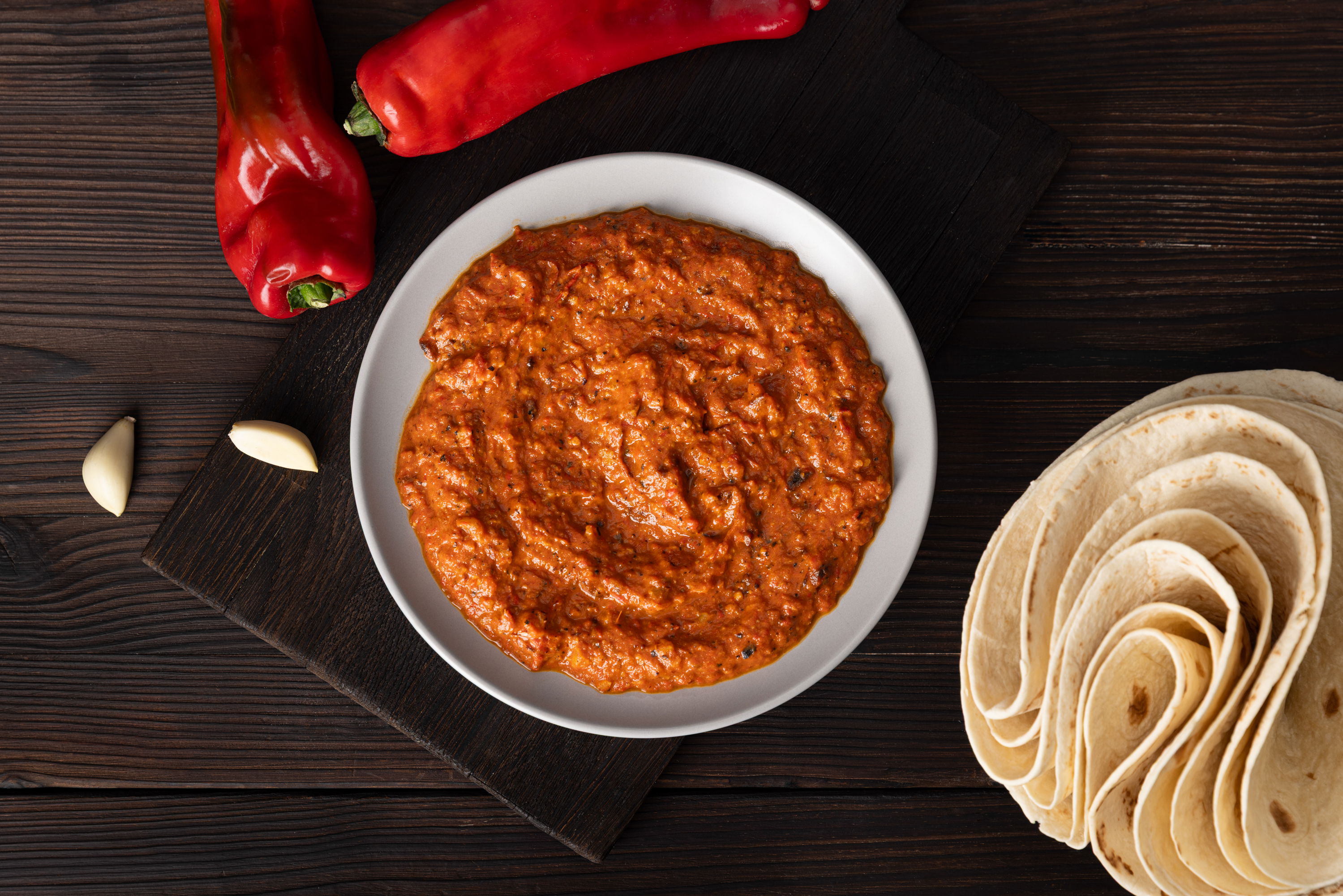 Muhammara Paste / Paprika-Walnuss-Dip