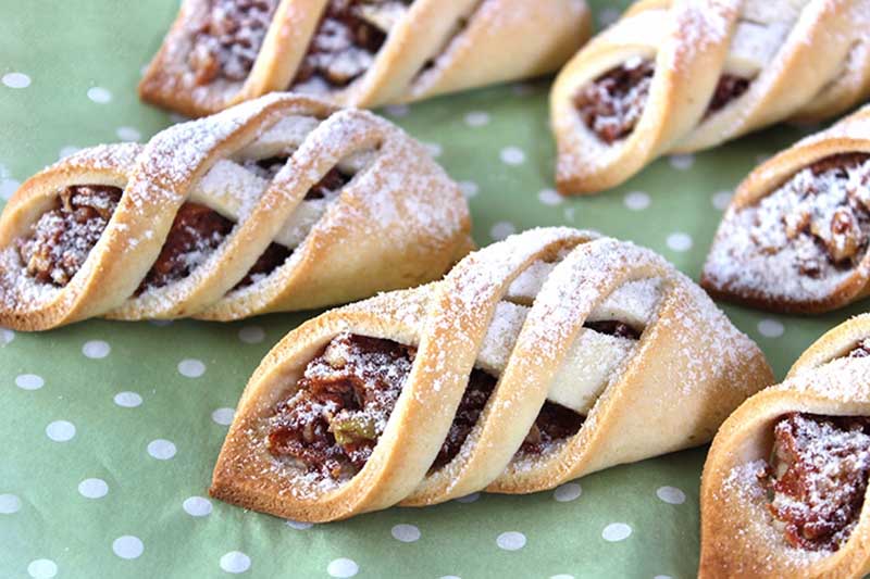 türkische Apfeltaschen / Elmali kurabiye