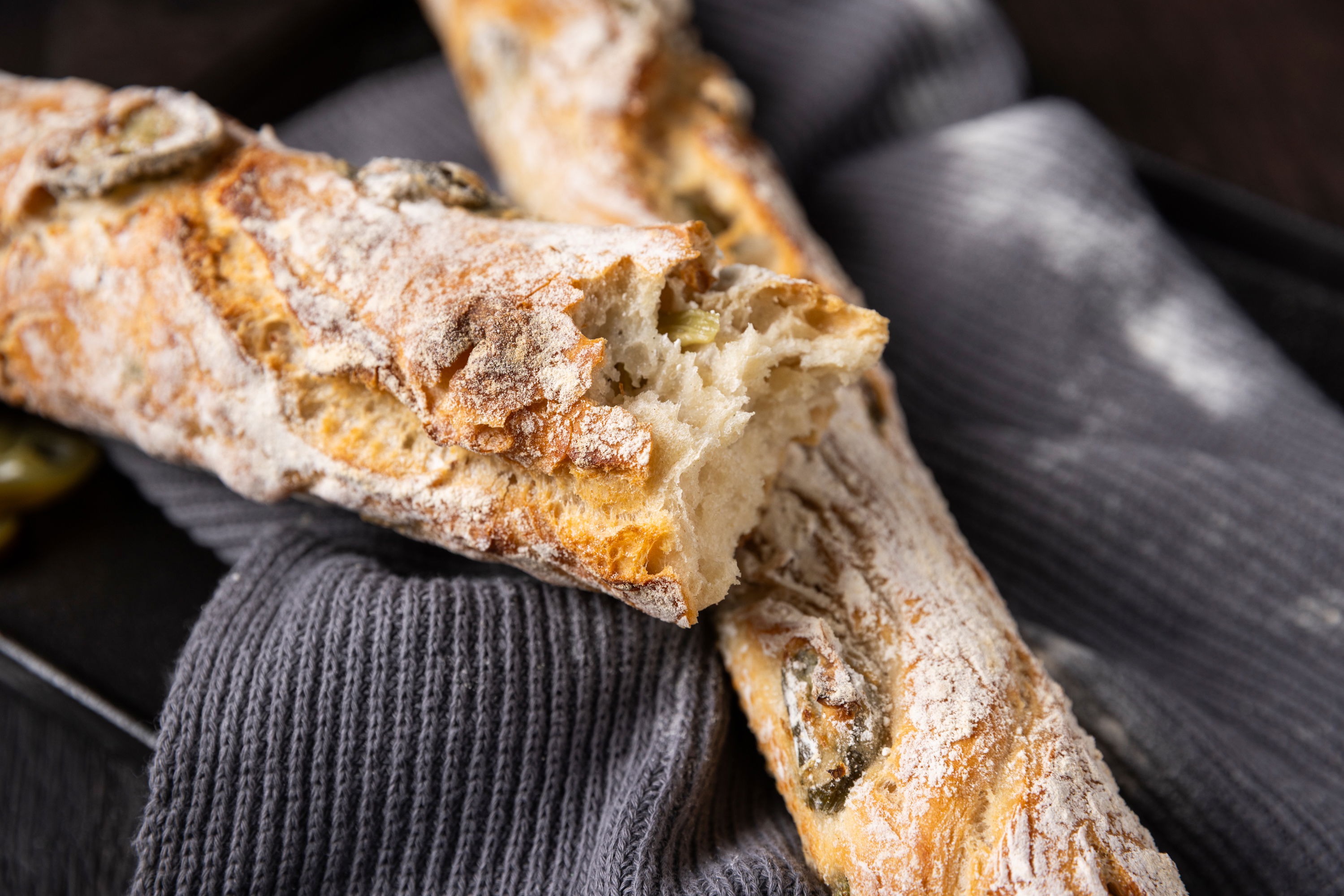 Magisches Jalapeño Baguette