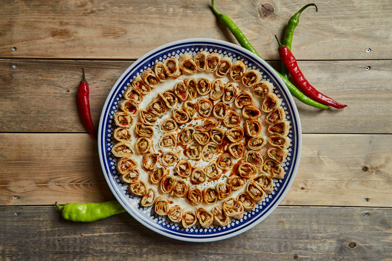 Sultan Kebabi – Kebab Rezept aus dem Ofen mit Hähnchen & Yufka