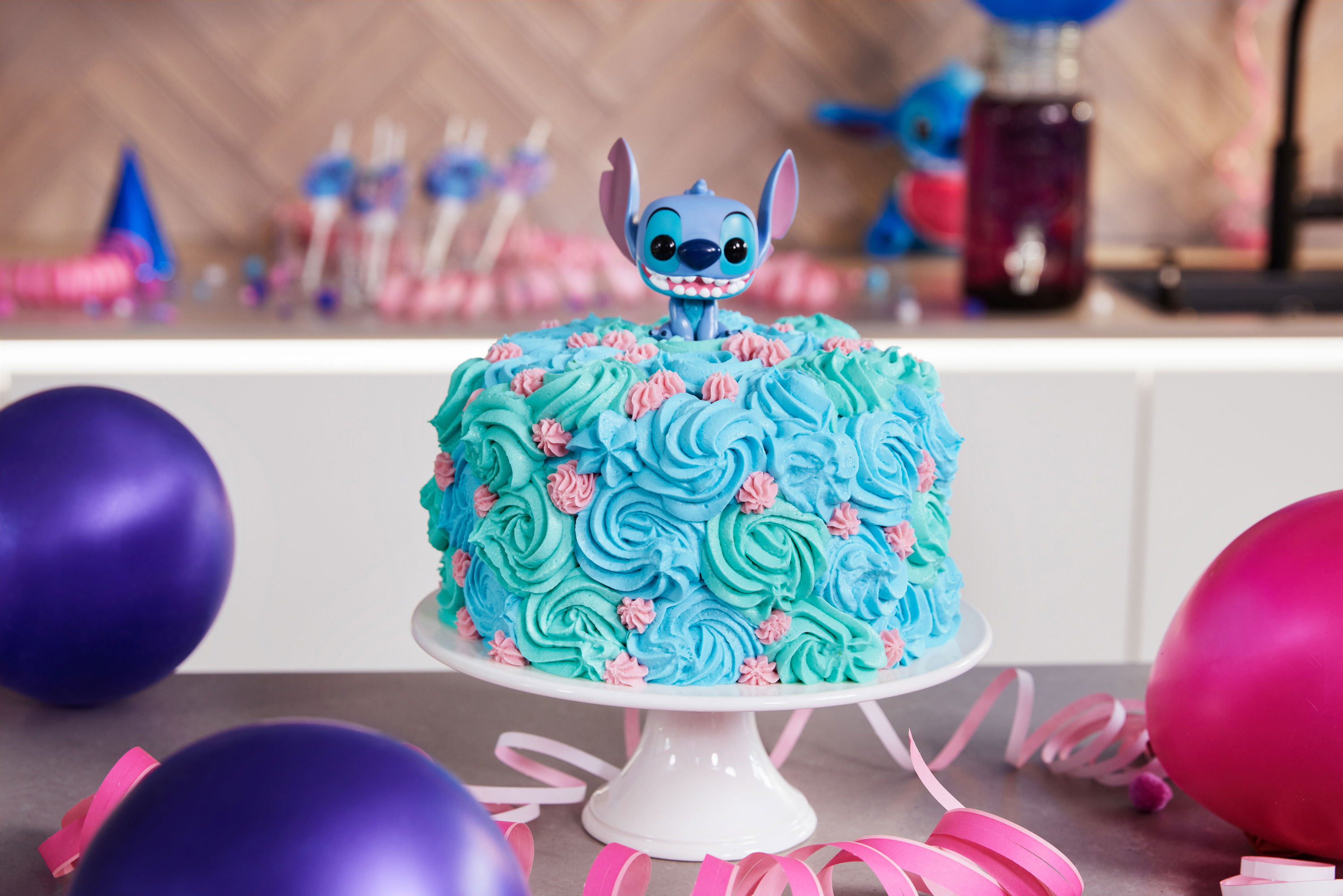Stitch Torte / Ananas-Kokos Geburtstagstorte