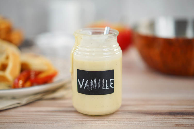 Vanillesoße für Desserts / Grundrezept
