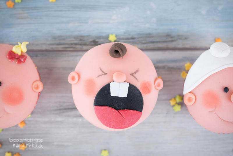 Bridget Jones Baby Cupcakes / Baby Shower Cupcakes
