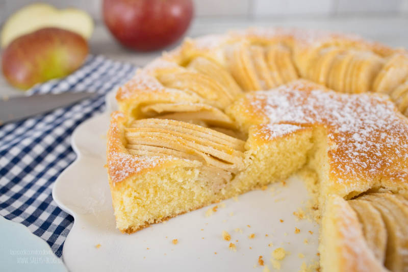 Versunkener Apfelkuchen / Sallys Classics