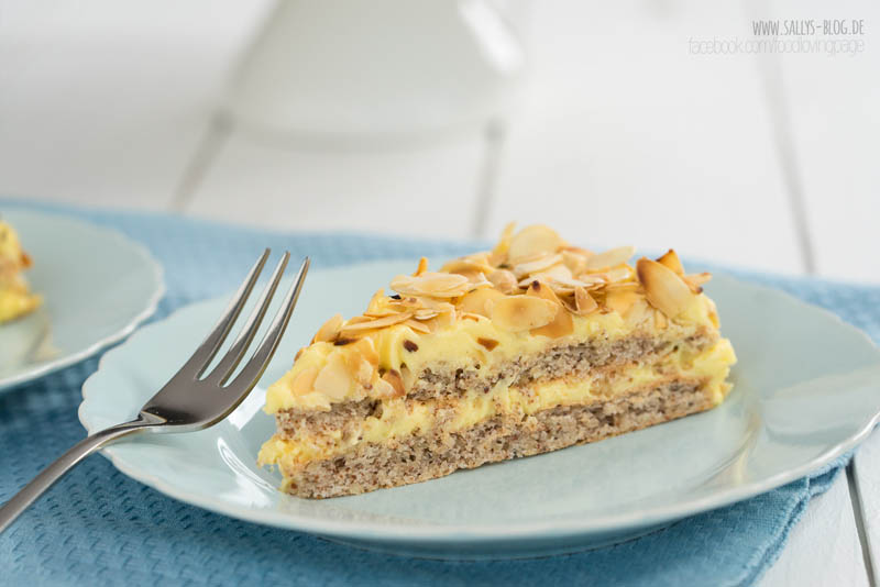 Schwedische Mandeltorte – glutenfrei / nachgemacht: Original trifft Sally