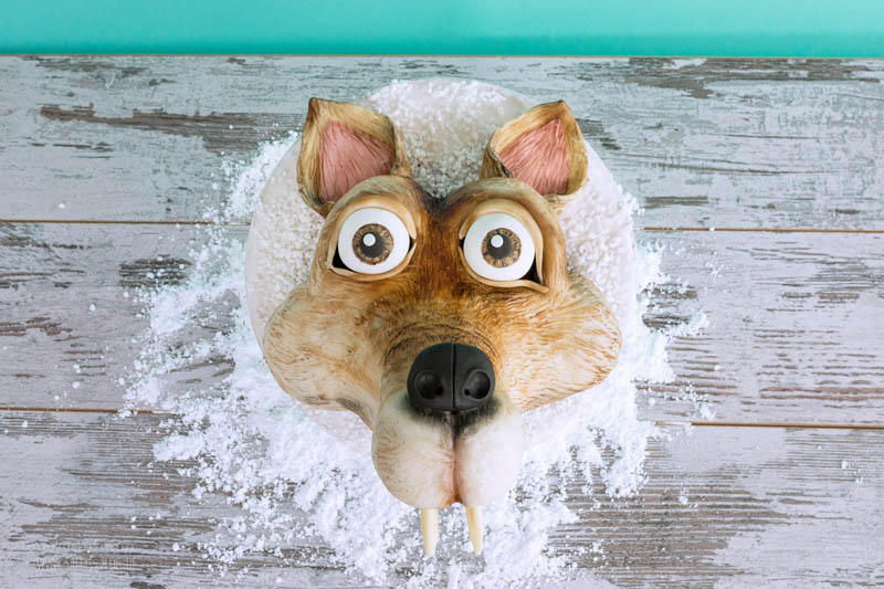 ICE AGE – Kollision voraus 3D Motivtorte Scrat / Fondant Cake