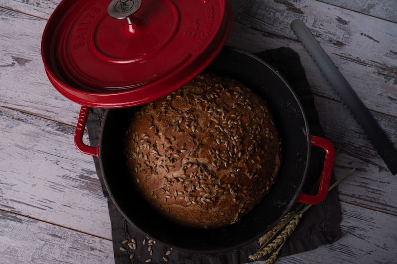 Brot ohne kneten- super einfach und schnell gemacht