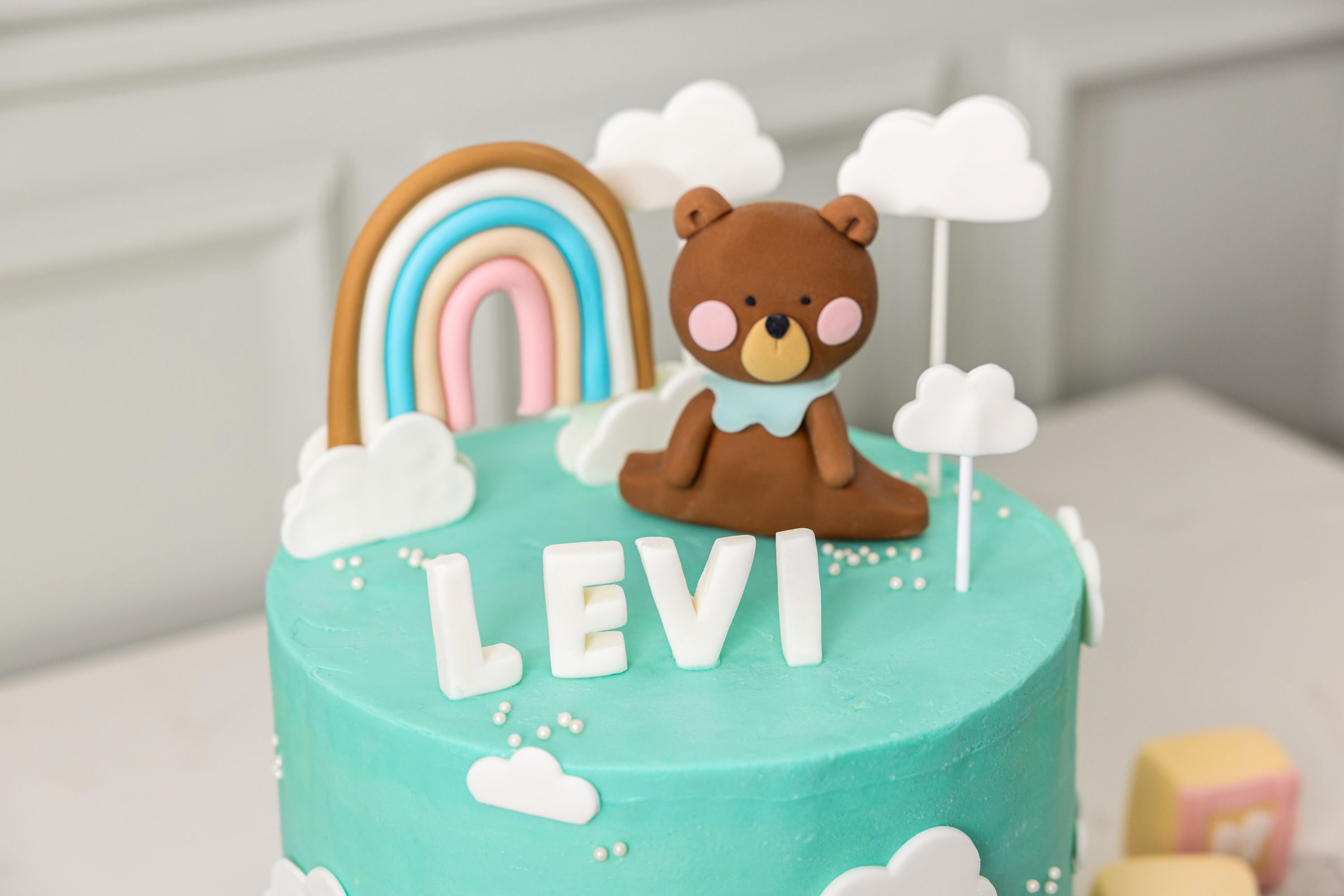 Baby Shower Torte / Babyparty Motivtorte