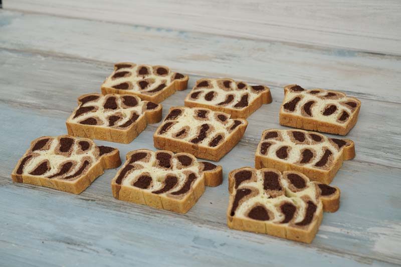 Leoparden Brot / Brioche