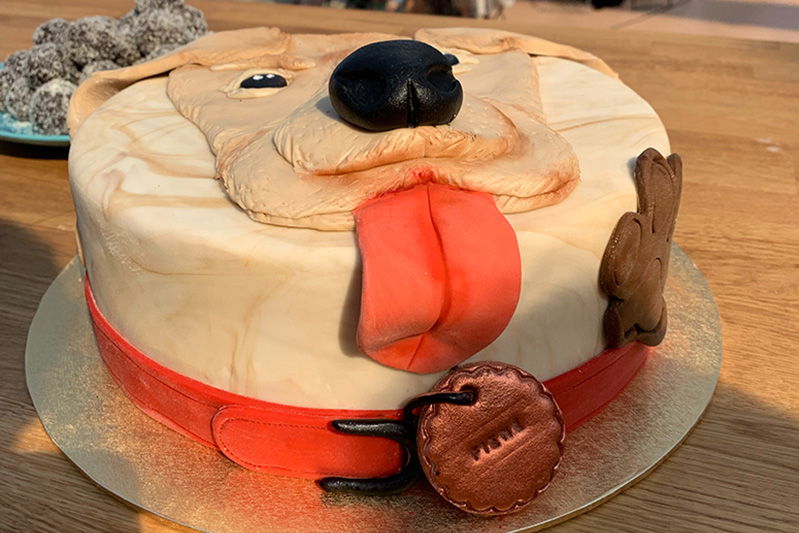 Glutenfreie Motivtorte für Emilia ZDF Fernsehgarten